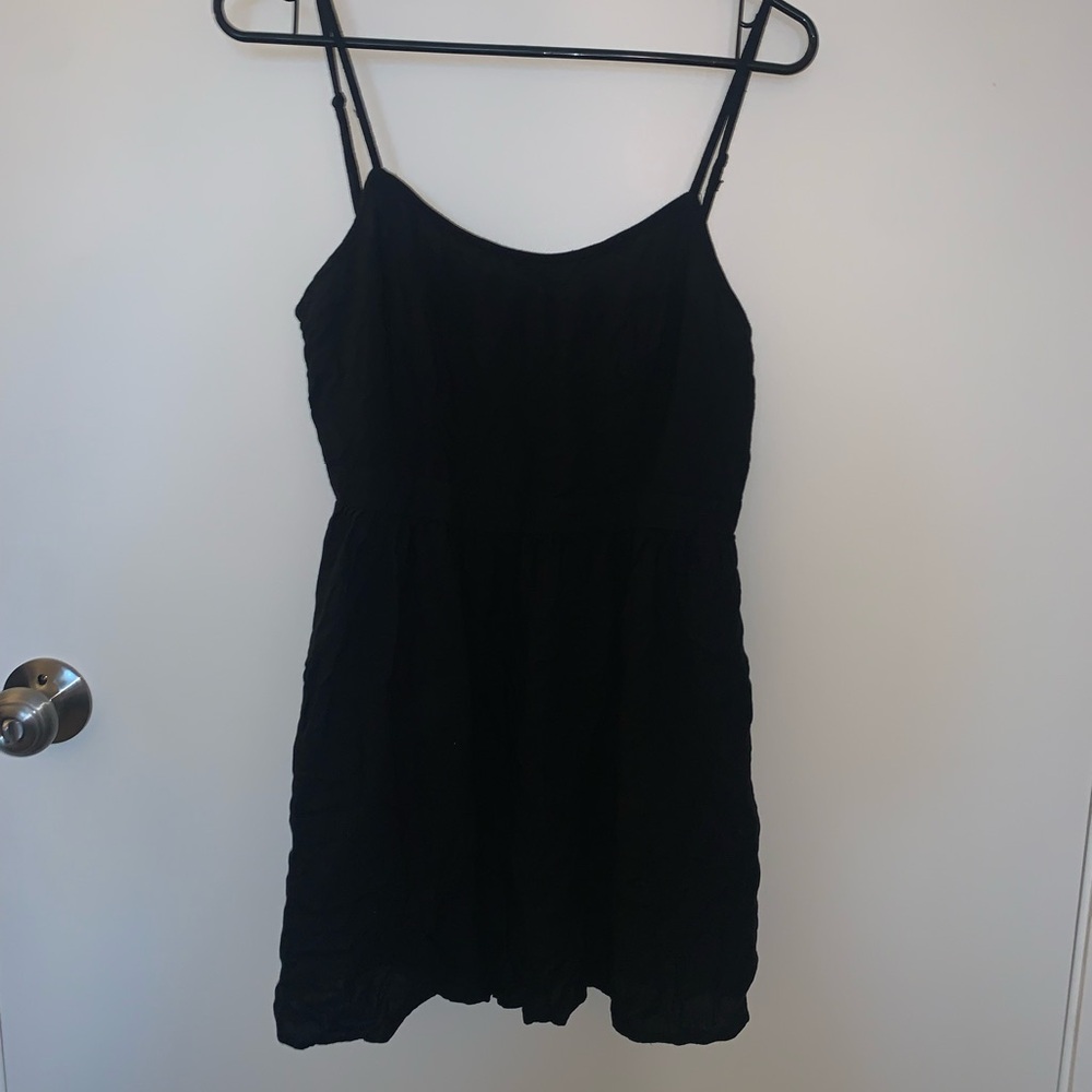 Open back hollister dress